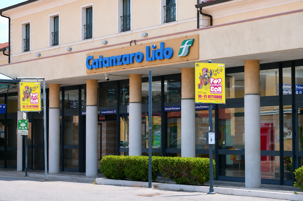 La Stazione Ferroviaria di Catanzaro Lido.
